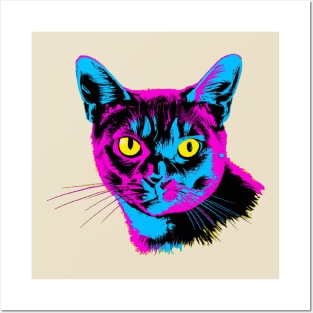 Havana Pop Art - Cat Lover Gift Posters and Art